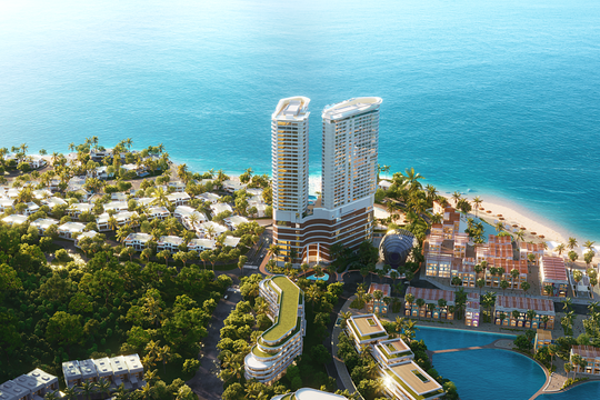 Libera Nha Trang giới thiệu tháp đôi tầm nhìn vịnh biển