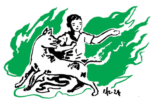 Chú chó đáng yêu