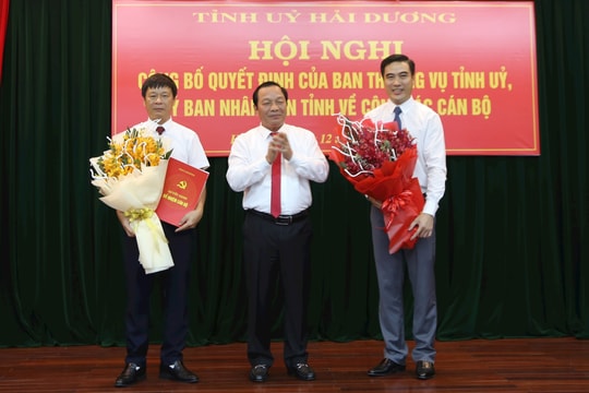 Đồng chí Lê Văn Ngoãn giữ chức Phó Trưởng Ban Nội chính Tỉnh ủy Hải Dương