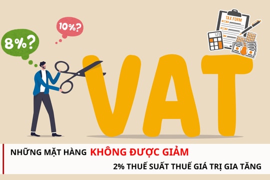 Những mặt hàng nào không được hưởng ưu đãi thuế giá trị gia tăng?
