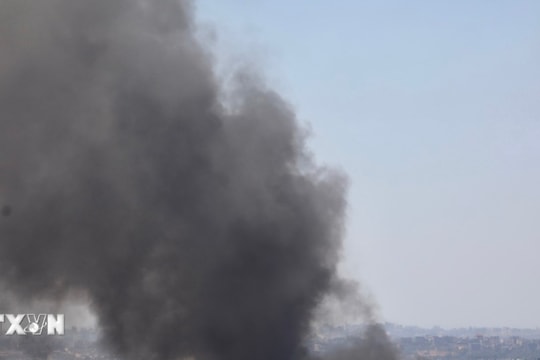 Israel không kích phía nam Dải Gaza khiến ít nhất 71 người thiệt mạng