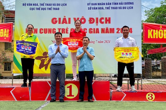 Hà Nội nhất toàn đoàn Giải vô địch bắn cung trẻ quốc gia