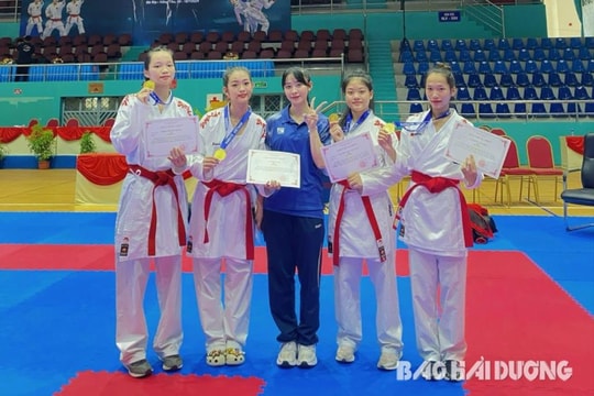Các môn võ của Hải Dương liên tiếp báo tin vui