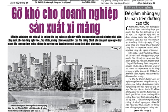 Xem gì trên báo Hải Dương ngày 15/7?