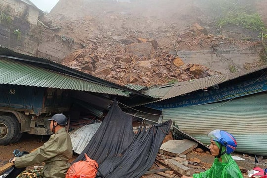 Xuất hiện hàng chục điểm sạt lở ở Hà Giang