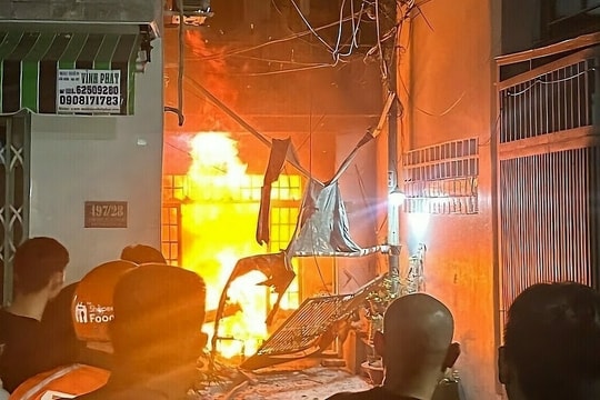 Cháy nhà ở TP Hồ Chí Minh, 3 mẹ con tử vong