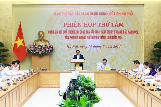 Thủ tướng Phạm Minh Chính: Cải cách hành chính theo tinh thần "5 đẩy mạnh"