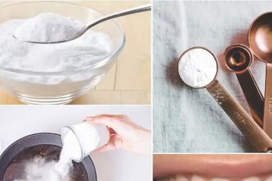 Công dụng bất ngờ của baking soda có thể bạn chưa từng biết