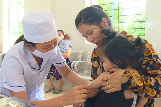 Tỷ lệ tiêm vaccine có thành phần bạch hầu của Hải Dương cao hơn cả nước
