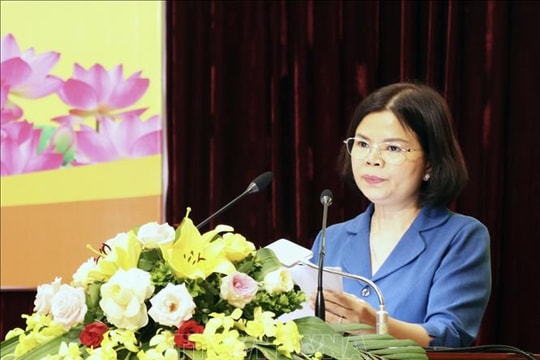 Bà Nguyễn Hương Giang được phân công làm Phó Bí thư Thường trực Tỉnh ủy Bắc Ninh