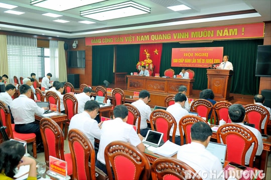 Hải Dương kiên quyết không để lọt vào cấp uỷ những người đạo đức, năng lực, uy tín giảm sút khi tổ chức Đại hội Đảng các cấp