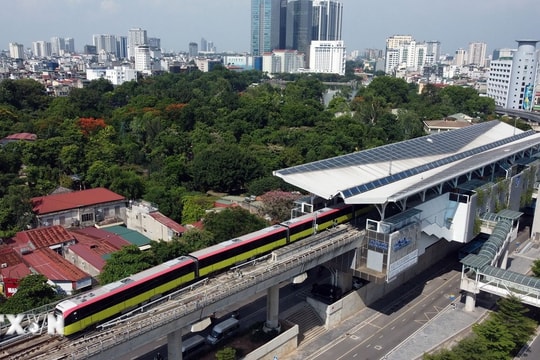 Sẽ đưa vào sử dụng đoạn trên cao tuyến đường sắt Nhổn-Ga Hà Nội vào cuối tháng 7