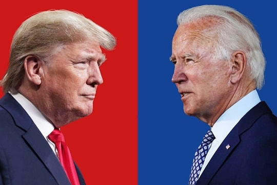 Ông Trump dẫn trước Tổng thống Biden trên toàn quốc
