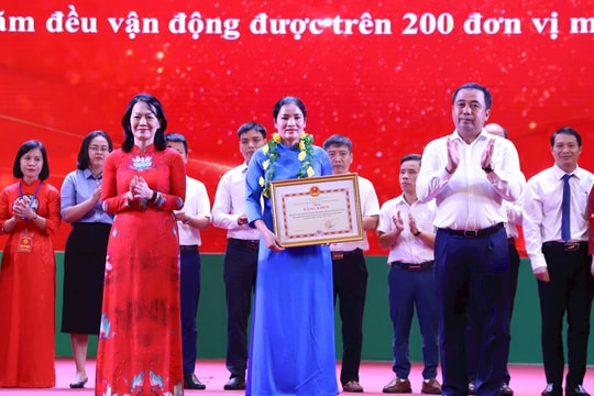 Hải Dương tôn vinh 129 điển hình tiên tiến trong phong trào hiến máu tình nguyện