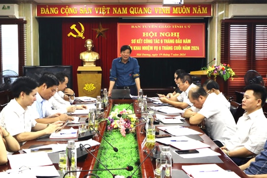 Hải Dương chủ động triển khai tuyên truyền Đại hội Đảng các cấp và Đại hội lần thứ XIV của Đảng