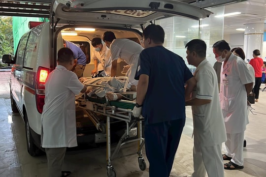 Cháu bé 10 tuổi bị đuối nước ở hồ Công viên đã chuyển biến tốt