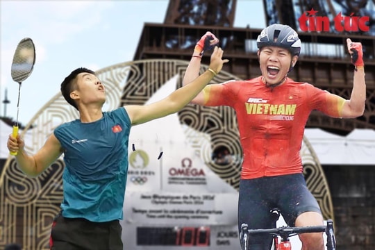 Những gương mặt cầm cờ của thể thao Việt Nam tại lễ khai mạc Olympic Paris 2024