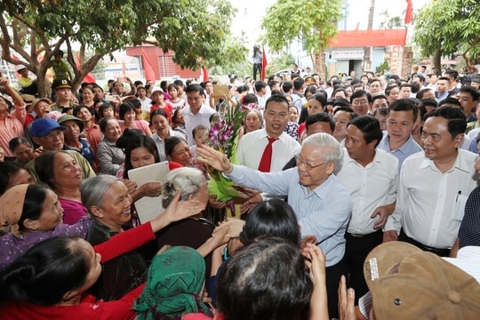 Nhân dân muôn vàn thương tiếc Tổng Bí thư Nguyễn Phú Trọng