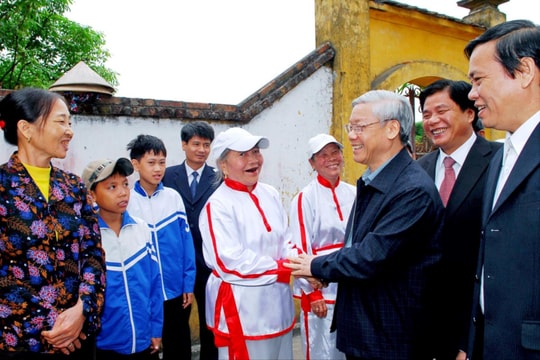 Cán bộ, đảng viên và nhân dân Hải Dương kính trọng, tiếc thương Tổng Bí thư Nguyễn Phú Trọng