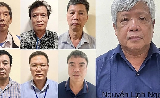 Khởi tố nguyên Thứ trưởng Tài nguyên và Môi trường Nguyễn Linh Ngọc và 6 bị can khác