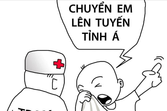 Sính bệnh viện tuyến trên