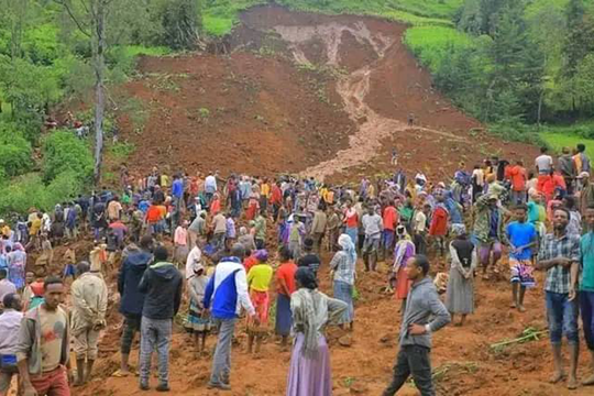 Lở đất kép tại Ethiopia, 55 người thiệt mạng