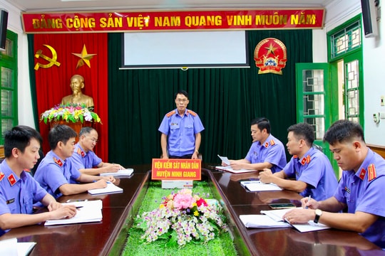 Viện kiểm sát nhân dân huyện Ninh Giang nâng cao chất lượng, hiệu quả công tác kiểm sát