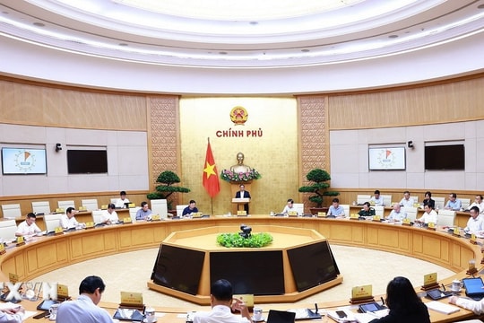 Thủ tướng chủ trì Phiên họp Chính phủ chuyên đề xây dựng pháp luật tháng 7