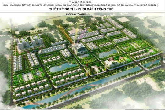 Chuyển mục đích sử dụng hơn 27 ha đất trồng lúa để xây dựng khu đô thị Văn An (Chí Linh)