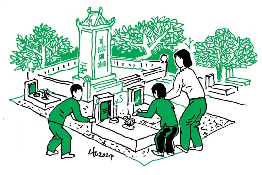 Biết ơn các anh hùng liệt sĩ