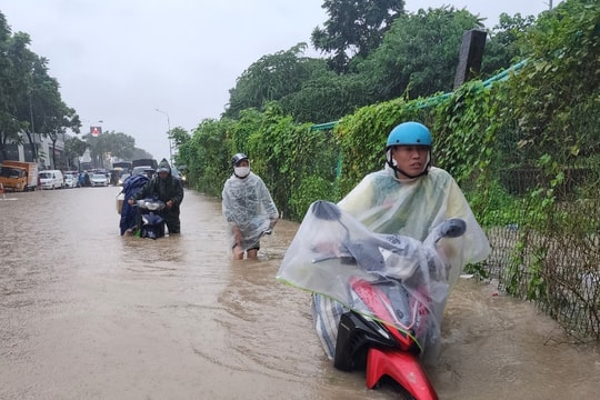 Miền Bắc mưa dồn dập, nhiều nơi có lũ