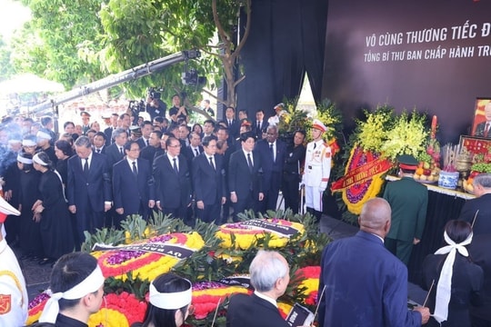 Party General Secretary Nguyen Phu Trong laid to rest at Ha Noi’s Mai Dich Cemetery