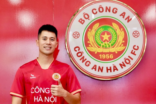 Đình Trọng gia nhập Câu lạc bộ Công an Hà Nội