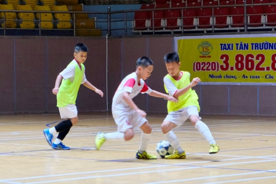 U11 Gia Bảo Hải Dương thị uy sức mạnh trong ngày ra quân giải vô địch toàn quốc
