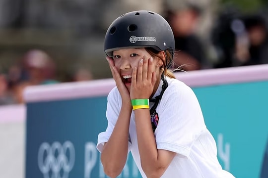 Vận động viên 14 tuổi giành huy chương vàng Olympic Paris 2024