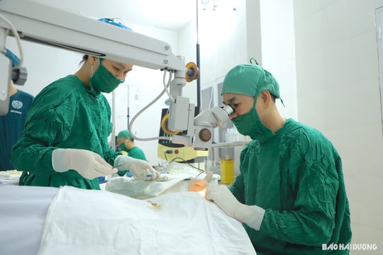 Phẫu thuật Phaco giúp hàng nghìn người thoát khỏi chứng mờ mắt mỗi năm