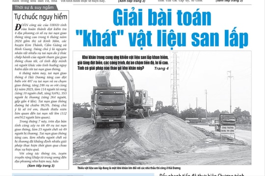 Xem gì trên báo Hải Dương ngày 30/7?