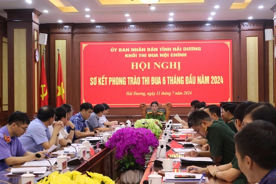 Các ngành nội chính tỉnh Hải Dương đạt nhiều kết quả nổi bật, toàn diện