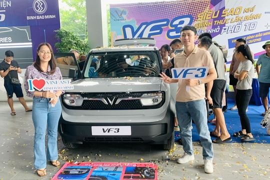 Đại lý VinFast ở Hải Dương chính thức ra mắt xe VinFast VF3