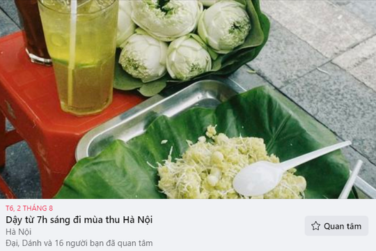 Sốt xình xịch trend "dậy từ 7 giờ sáng đi ngắm mùa thu Hà Nội"