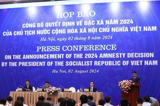 Tội phạm tham nhũng phải hoàn trả xong tài sản mới được xem xét đặc xá năm 2024