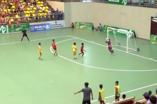 U11 Gia Bảo Hải Dương dừng bước tại giải vô địch toàn quốc sau trận thua tiếc nuối trước hiện tượng U11 Thái Nguyên