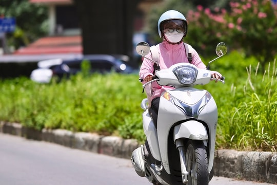 Miền Bắc nắng nóng mạnh ngay khi dứt mưa lớn
