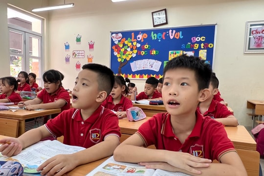 Bộ Giáo dục và Đào tạo yêu cầu năm học 2024-2025 tiểu học sĩ số 35 học sinh/lớp