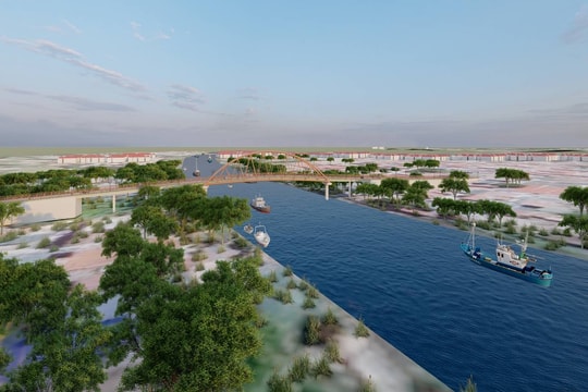 Bình Giang đề xuất thu nhỏ mặt đường dẫn cầu vượt sông Bắc Hưng Hải tại thị trấn Kẻ Sặt