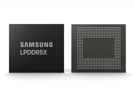 Samsung Electronics bắt đầu sản xuất hàng loạt chip LPDDR5X DRAM nhanh nhất thế giới