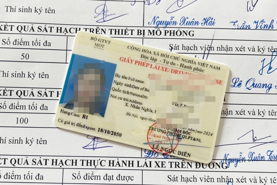 Đề xuất hai nội dung kiểm tra để phục hồi điểm bằng lái xe