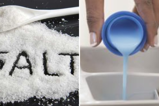 Trộn nước xả vải với muối có tác dụng gì?