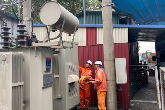 Thời gian cấp điện trung áp cho khách hàng ở Hải Dương gần 4 ngày