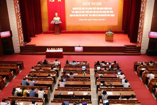 Địa phương đầu tiên triển khai quán triệt, học tập nội dung cuốn sách của cố Tổng Bí thư Nguyễn Phú Trọng